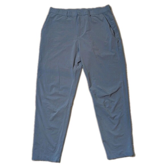 Fabletics The Only Pant Men's XL 36x31 Power Light Blue Casual Golf Drawstring - Picture 1 of 7